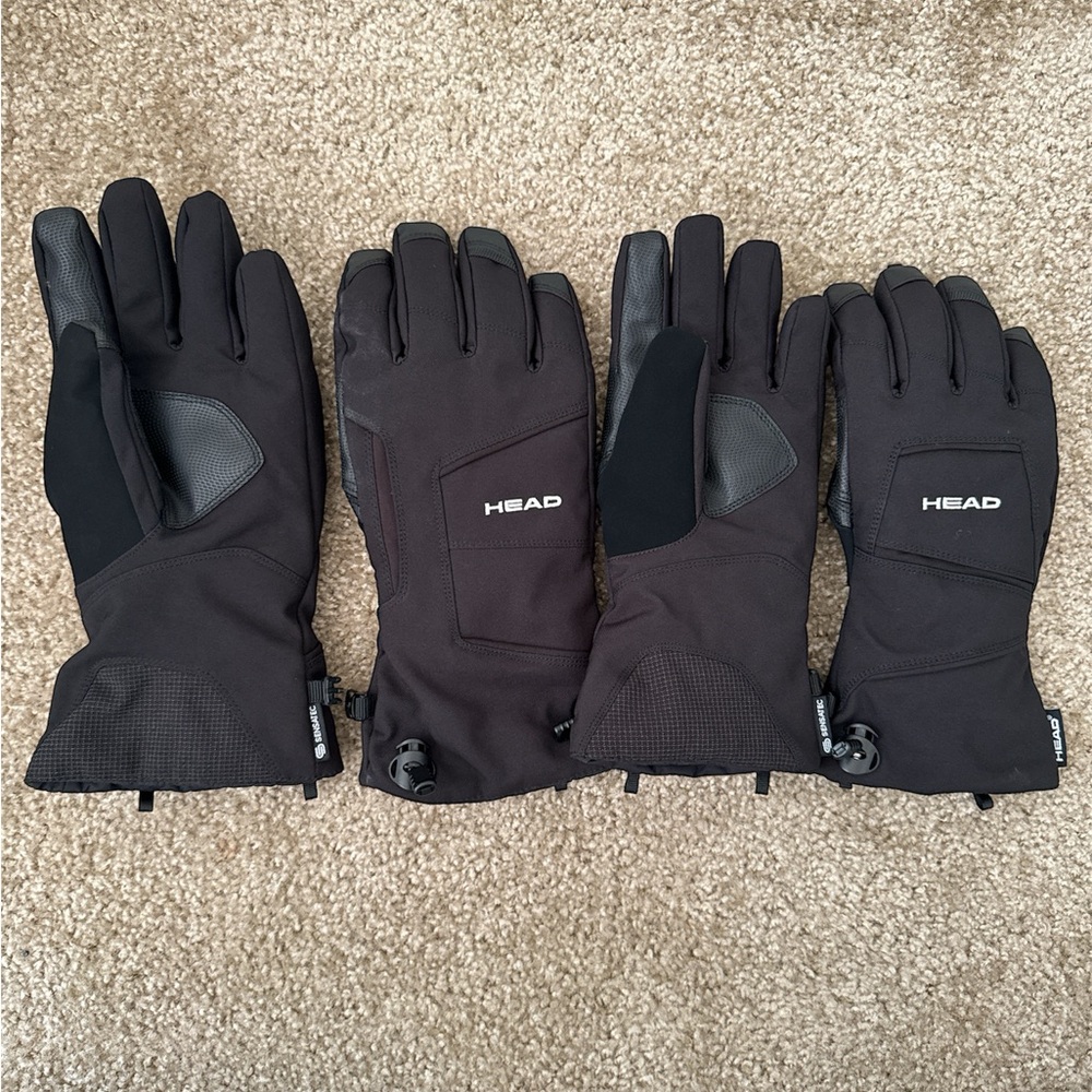 Head Winter Gloves Waterproof- 2 Pairs